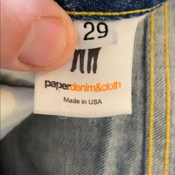 Paper Denim & Cloth Vintage Light Wash Boot Cut 29 - Picture 4 of 5